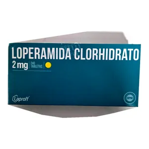 Loperamida clorhidrato 2 mg tabletas Laproff - Sobre x 10