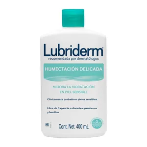 Lubriderm humectación delicada 400 mL