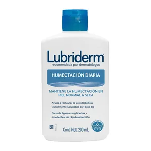 Lubriderm humectación diaria 200 mL