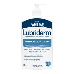 Lubriderm humectación diaria tamaño familiar 946 mL