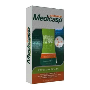 Medicasp ketoconazol 2% shampoo 100 mL
