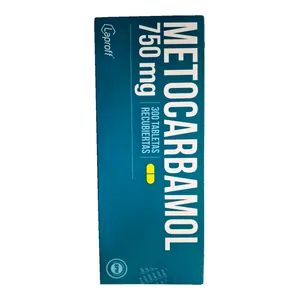 Metocarbamol 750 mg tabletas recubiertas Laproff - Sobre x 10