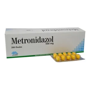 Metronidazol 500 mg óvulos Colmed - Caja x 200