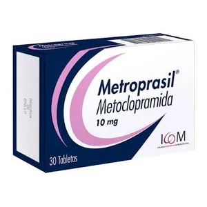 Metroprasil metoclopramida 10 mg tabletas - Sobre x 10