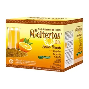 Mieltertos Día panela-naranja sobres - Caja x 24