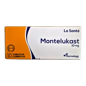 Montelukast 10 mg tabletas cubiertas La Santé