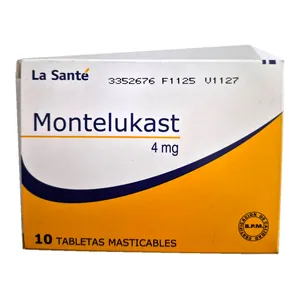 Montelukast 4 mg tabletas masticables La Santé