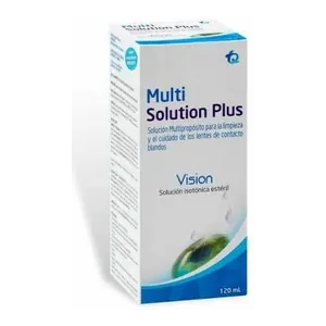 Multi Solution Plus solución para lentes de contacto 120 mL