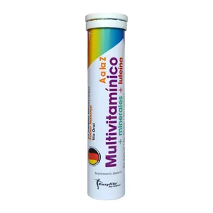 Multivitamínico A a la Z tabletas efervescentes