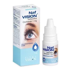 Naf Vision nafazolina solución oftálmica 7 mL Vitalvision