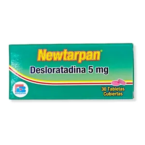 Newtarpan desloratadina 5 mg tabletas cubiertas Bioquifar
