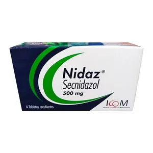 Nidaz secnidazol 500 mg tabletas recubiertas