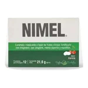 Nimel caramelo masticable sabor cereza