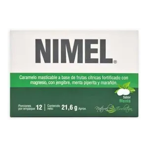 Nimel caramelo masticable sabor menta