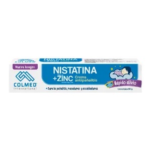 Nistatina + zinc crema antipañalitis 60 g Colmed