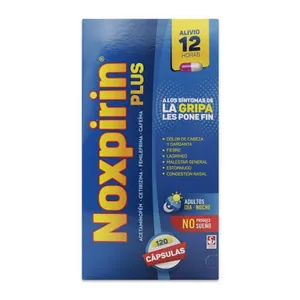 Noxpirin Plus cápsulas Siegfried - Caja x 120