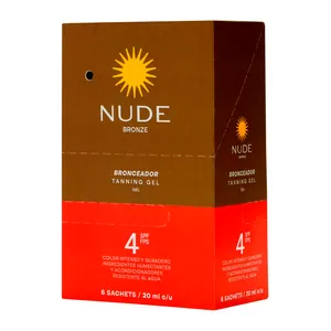 Nude Bronze bronceador gel SPF 4 sachet 20 mL