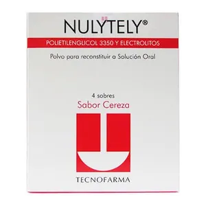 Nulytely polietilenglicol 3350 y electrolitos sobres Tecnofarma