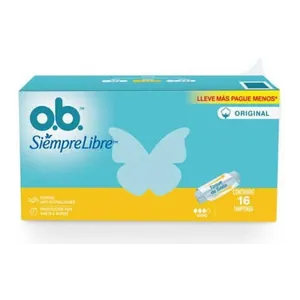 o.b. SiempreLibre tampones original medio x16