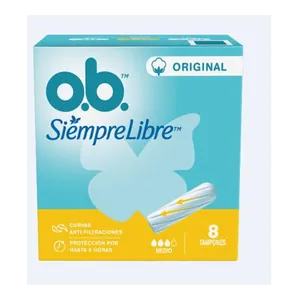 o.b. SiempreLibre tampones original medio x8