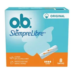 o.b. SiempreLibre tampones original súper x8