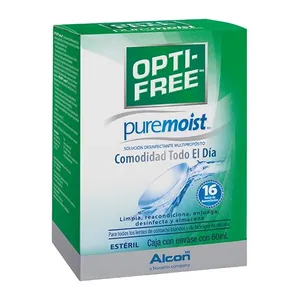 Opti-Free PureMoist solución para lentes de contacto 60 mL