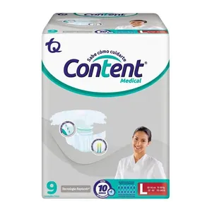 Pañal para adulto Content Medical talla L x9
