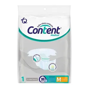 Pañal para adulto Content Medical talla M x1