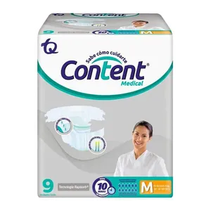 Pañal para adulto Content Medical talla M x9