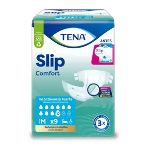 Pañal para adulto Tena Slip Comfort talla M x9