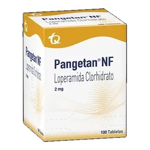 Pangetan NF loperamida 2 mg tabletas Tecnoquímicas - Sobre x 4