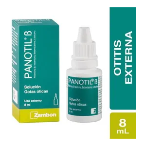 Panotil B solución gotas óticas 8 mL Zambon
