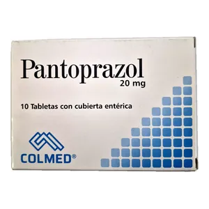 Pantoprazol 20 mg tabletas con cubierta entérica Colmed