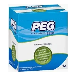 PEG 3350 polietilenglicol polvo sobres Tecnoquímicas - Caja x 12