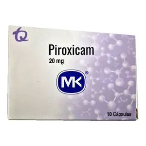 Piroxicam 20 mg cápsulas MK