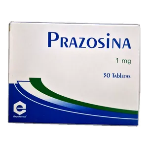 Prazosina 1 mg tabletas
