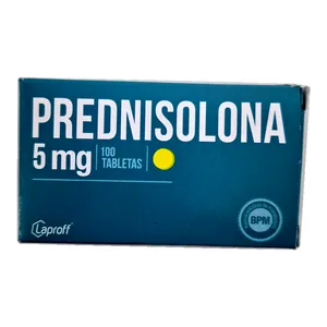 Prednisolona 5 mg tabletas Laproff - Sobre x 10