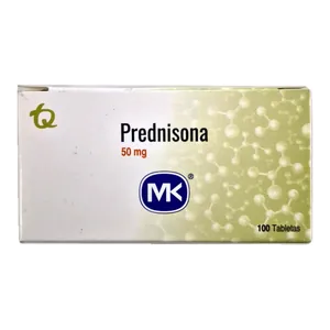 Prednisona 50 mg tabletas MK - Sobre x 10