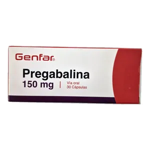 Pregabalina 150 mg cápsulas Genfar