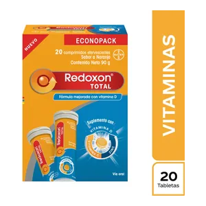 Redoxon Total tabletas efervescentes x20