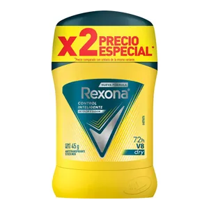 Rexona V8 Dry barra 45 g x2 precio especial