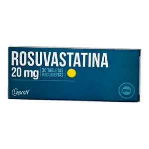 Rosuvastatina 20 mg tabletas recubiertas Laproff