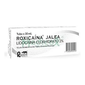 Roxicaína jalea lidocaína 2% 30 mL Ropsohn