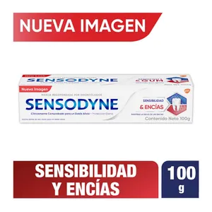 Sensodyne Sensibilidad y Encías crema dental 100 g