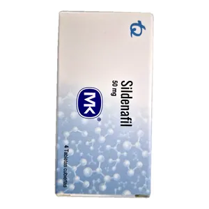 Sildenafil 50 mg tabletas MK - Caja x 4