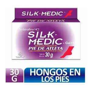Silk-Medic terbinafina gel 1% 30 g