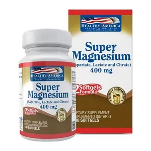Super Magnesium 400 mg cápsulas blandas x100