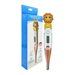 Termómetro digital flexible infantil león