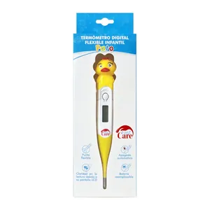 Termómetro digital flexible infantil pato