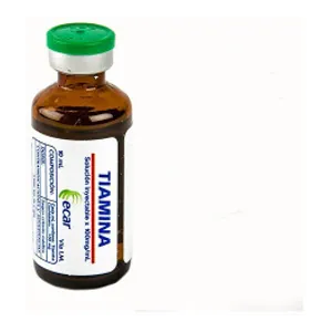 Tiamina solución inyectable 10 mL Ecar